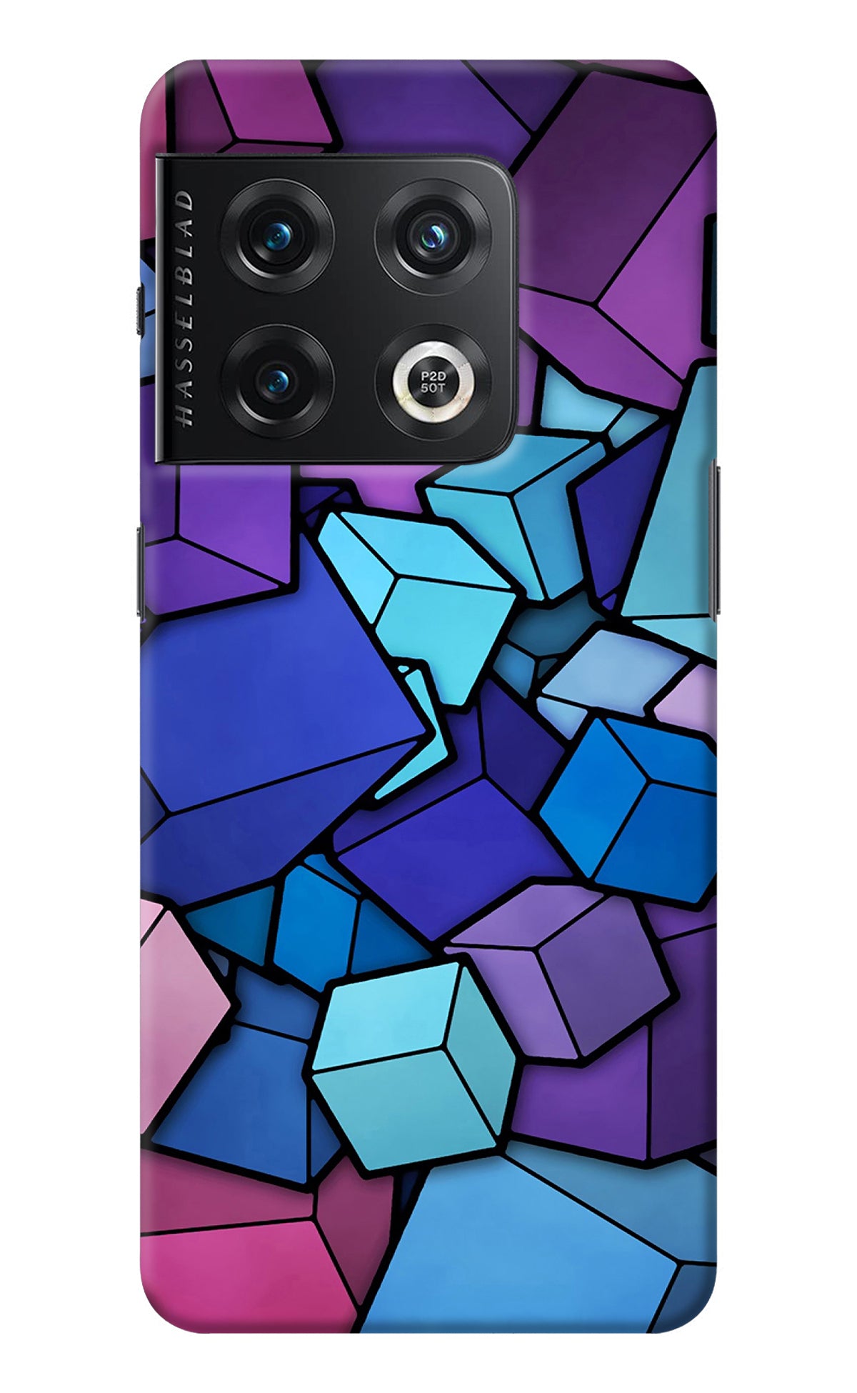 Cubic Abstract OnePlus 10 Pro 5G Back Cover