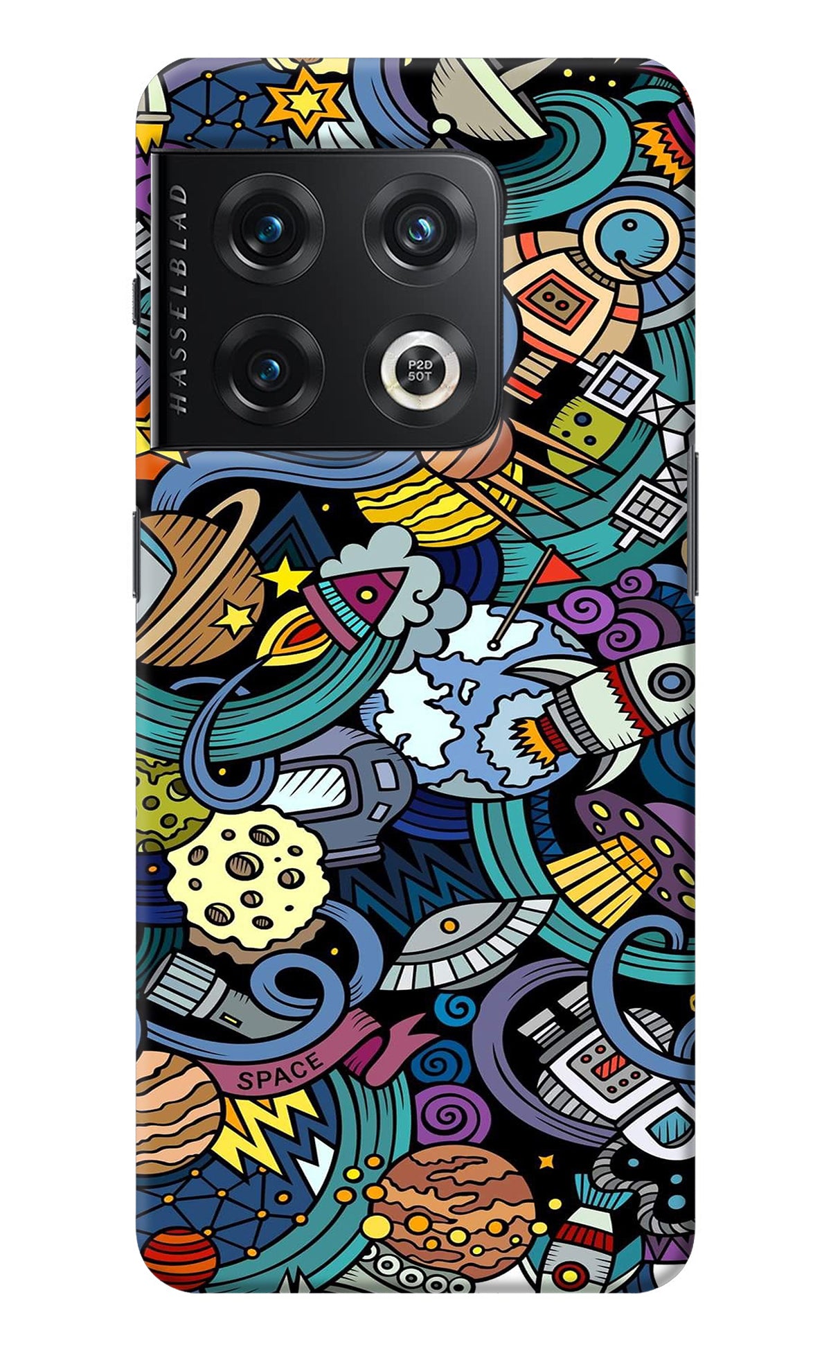 Space Abstract OnePlus 10 Pro 5G Back Cover