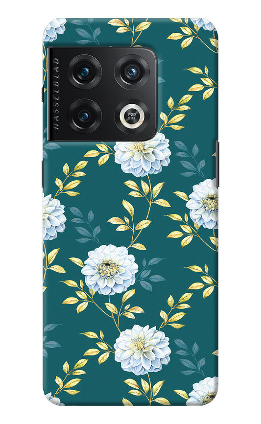 Flowers OnePlus 10 Pro 5G Back Cover