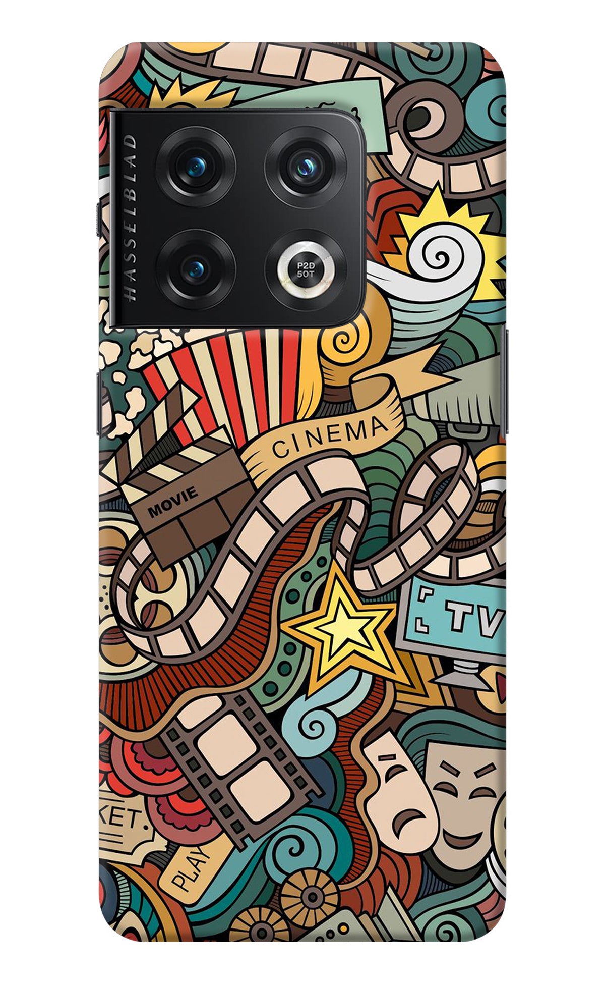 Cinema Abstract OnePlus 10 Pro 5G Back Cover