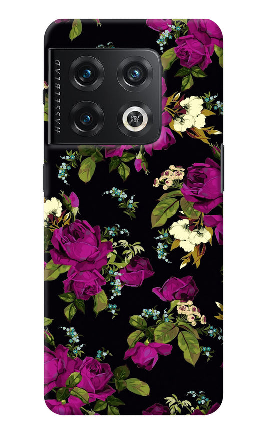 Flowers OnePlus 10 Pro 5G Back Cover