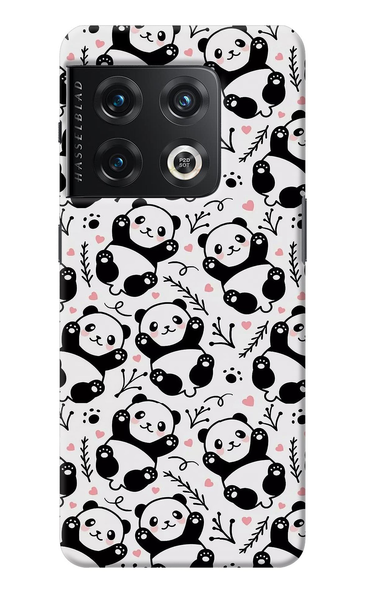 Cute Panda OnePlus 10 Pro 5G Back Cover