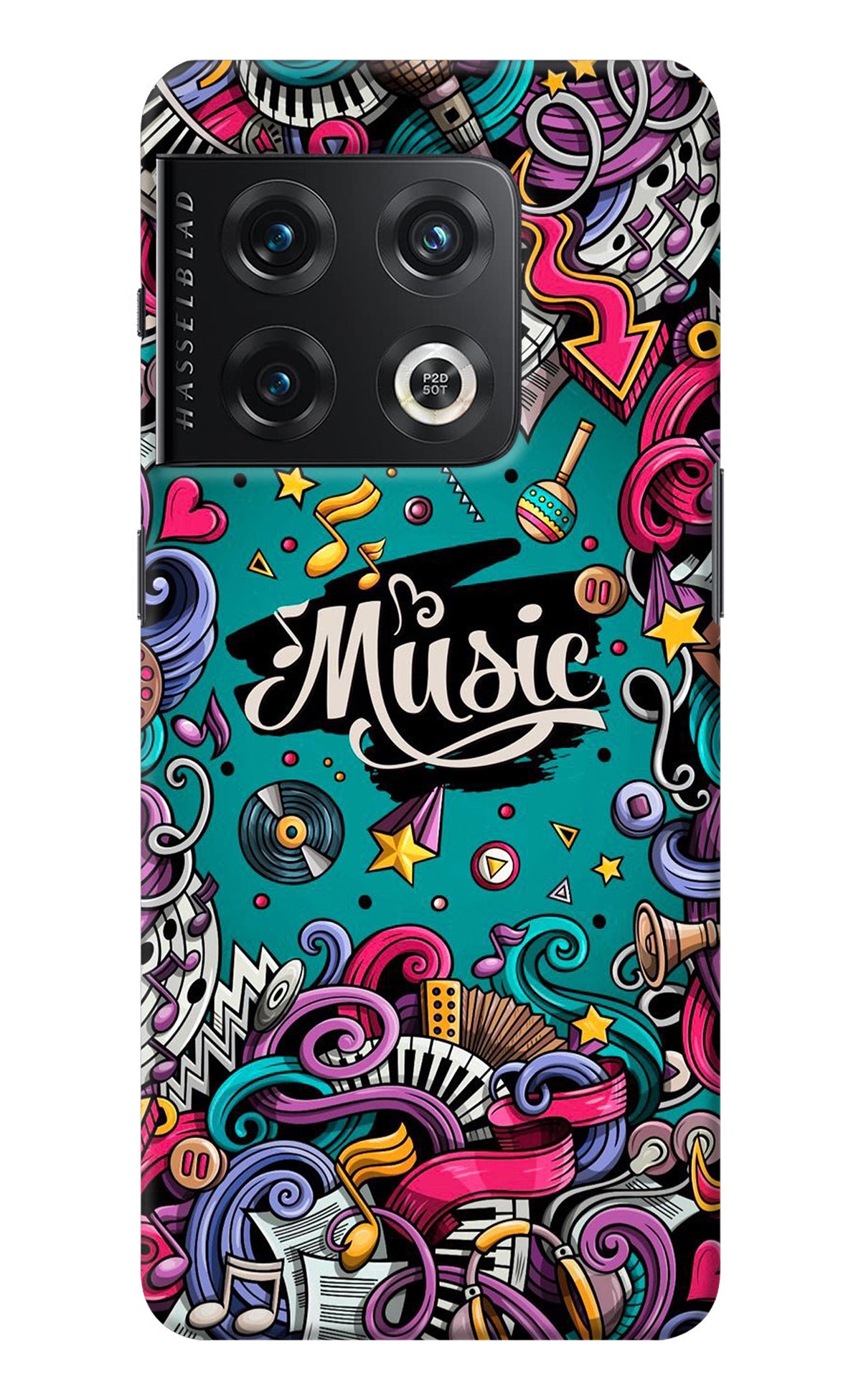 Music Graffiti OnePlus 10 Pro 5G Back Cover