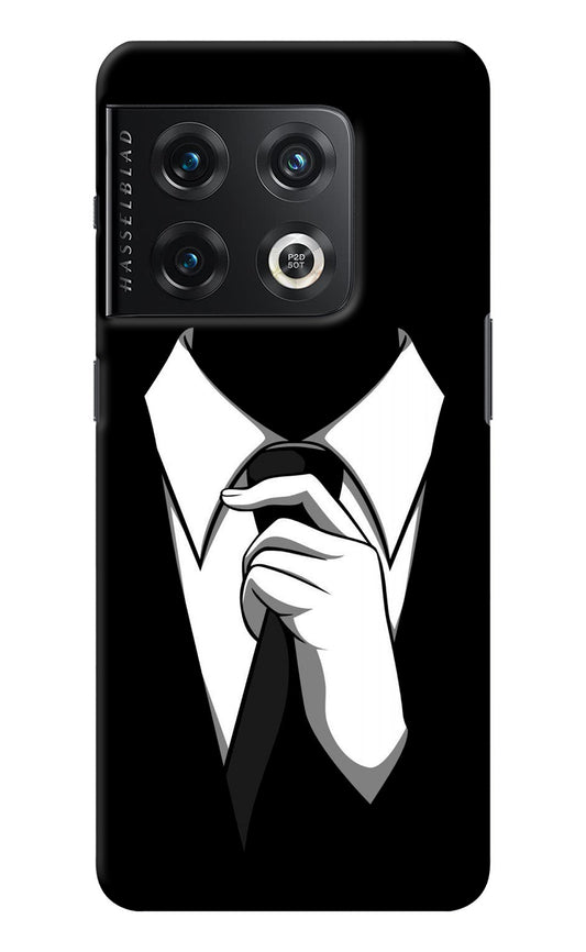 Black Tie OnePlus 10 Pro 5G Back Cover