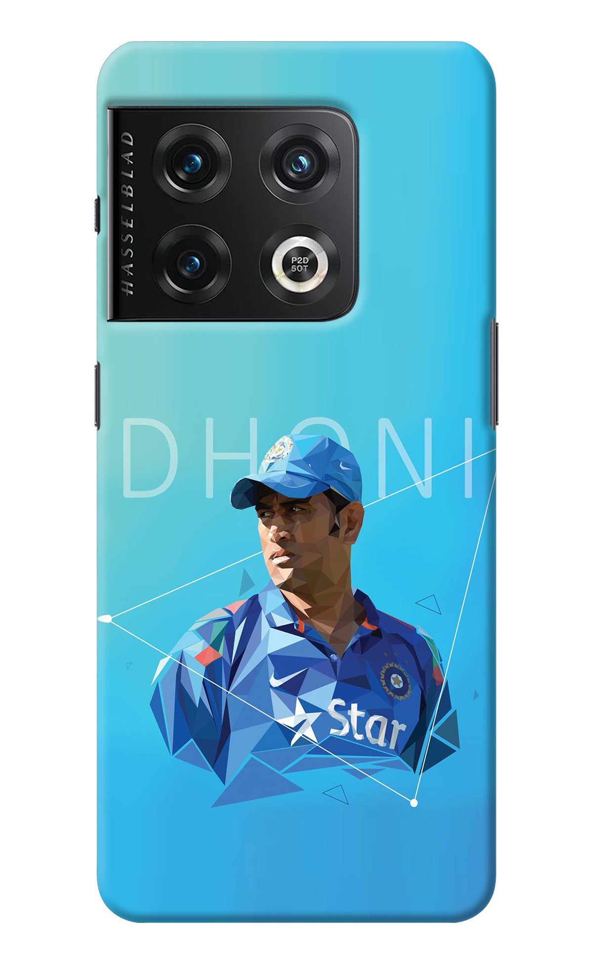 Dhoni Artwork OnePlus 10 Pro 5G Back Cover