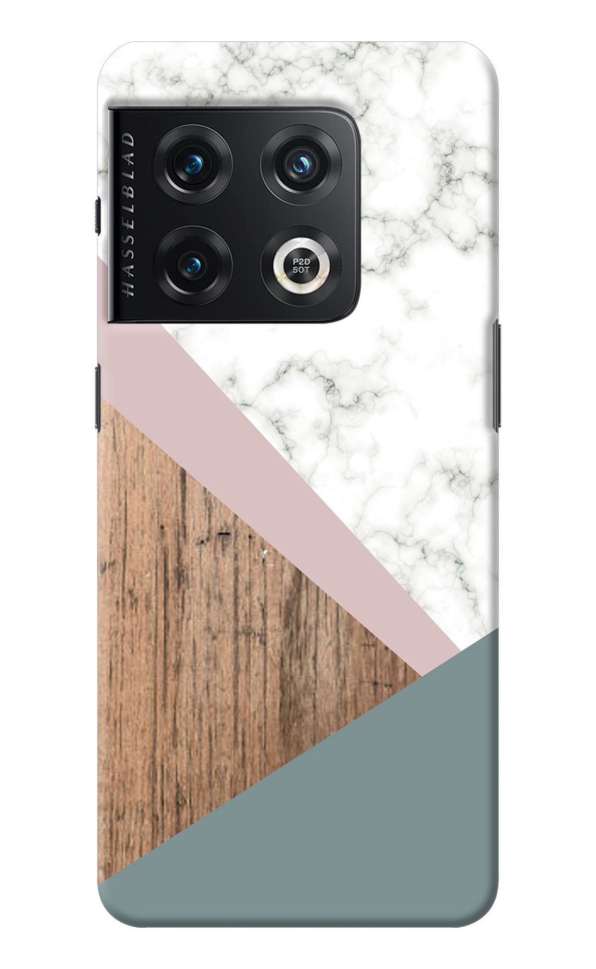 Marble wood Abstract OnePlus 10 Pro 5G Back Cover