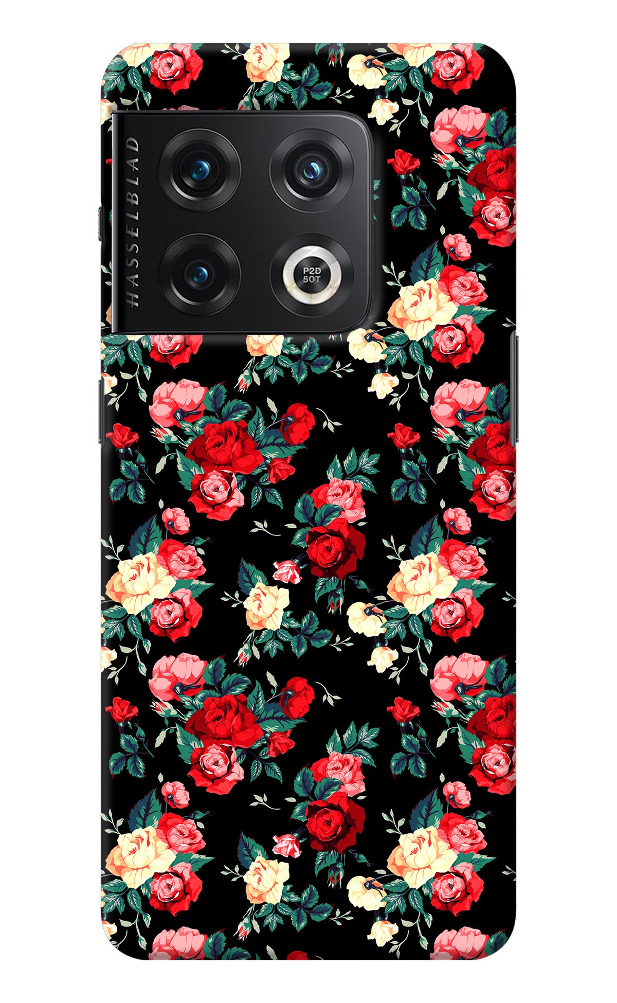 Rose Pattern OnePlus 10 Pro 5G Back Cover