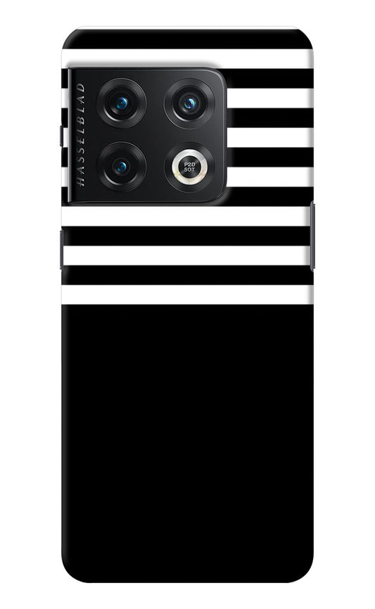 Black and White Print OnePlus 10 Pro 5G Back Cover