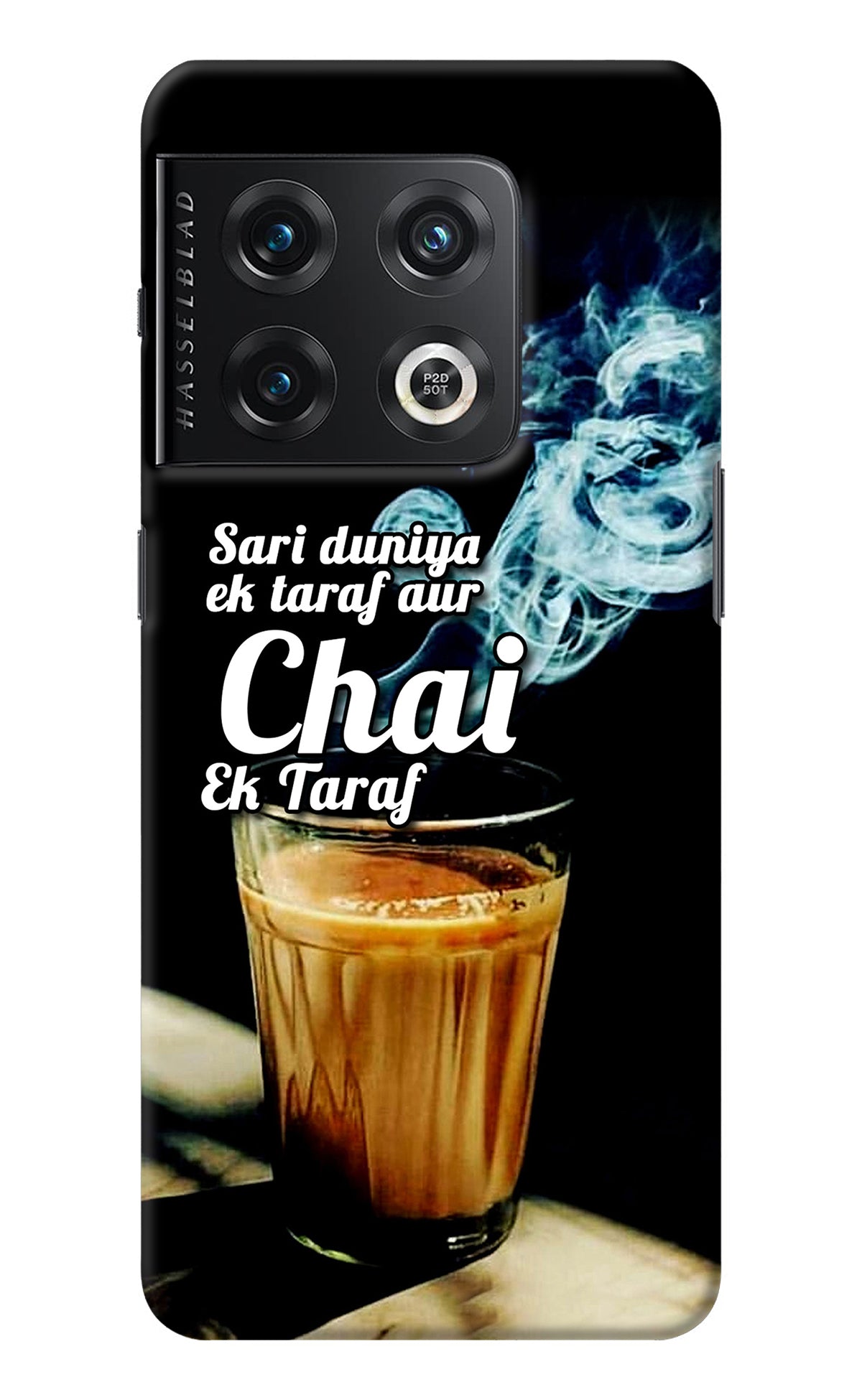 Chai Ek Taraf Quote OnePlus 10 Pro 5G Back Cover