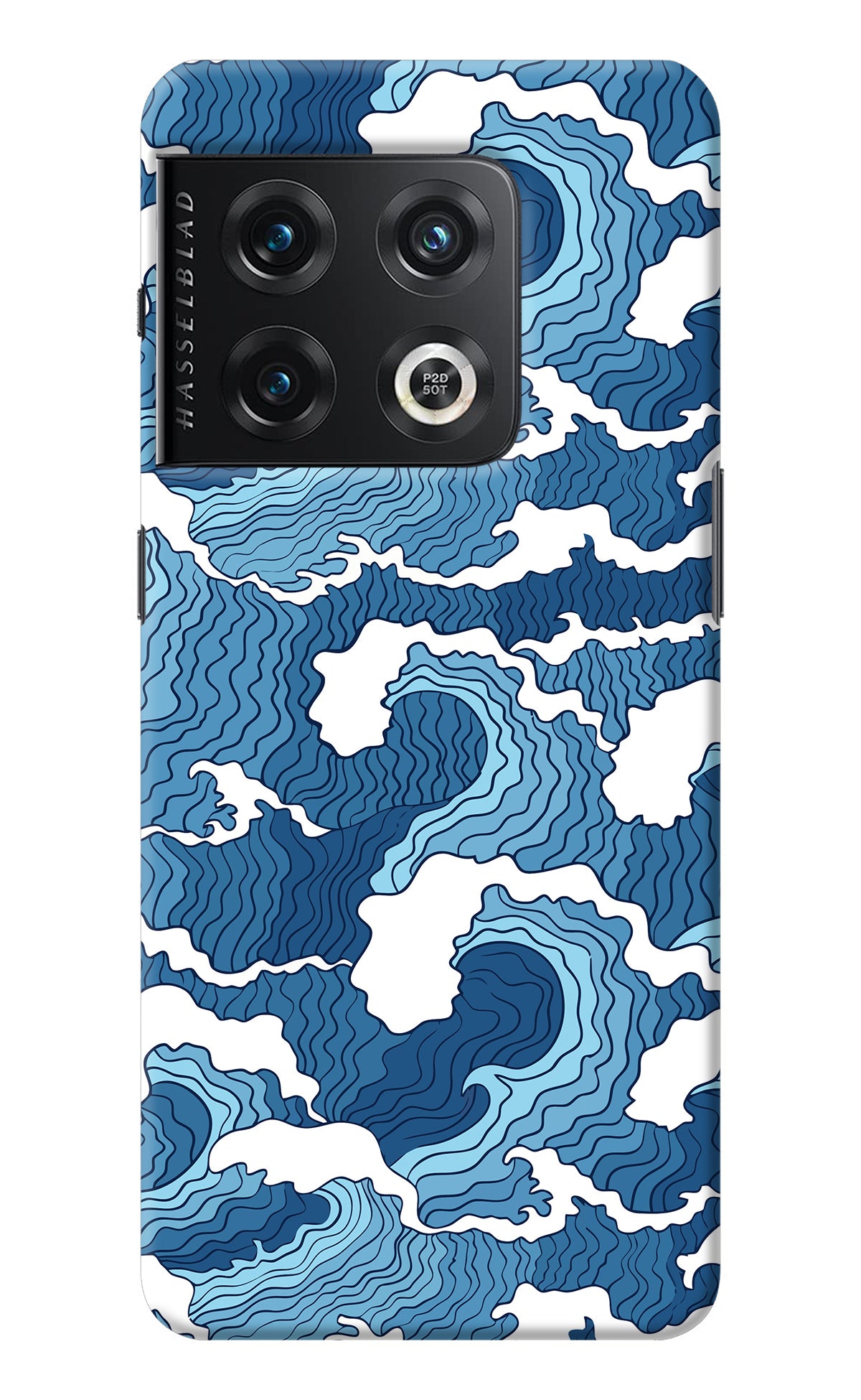 Blue Waves OnePlus 10 Pro 5G Back Cover