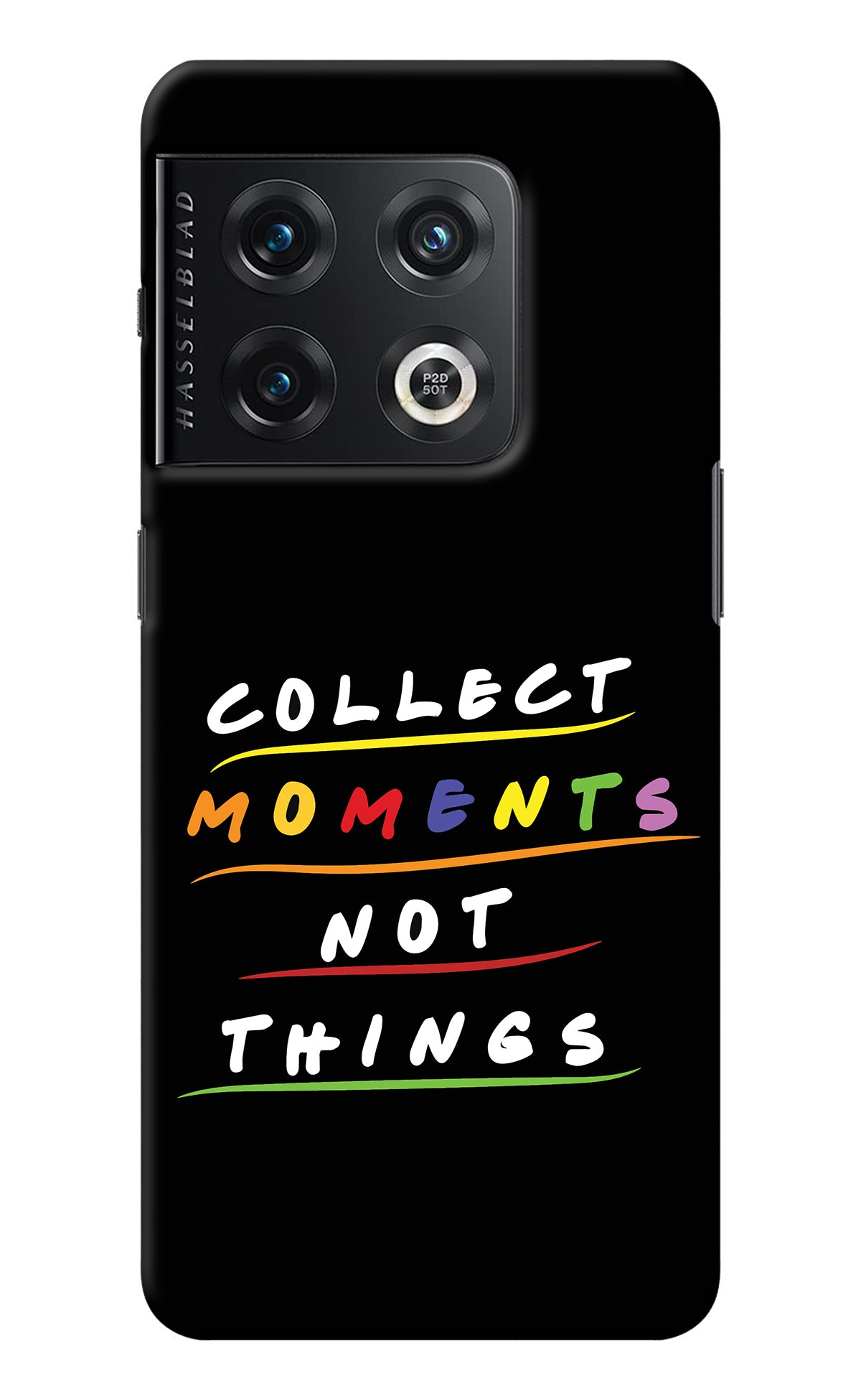 Collect Moments Not Things OnePlus 10 Pro 5G Back Cover