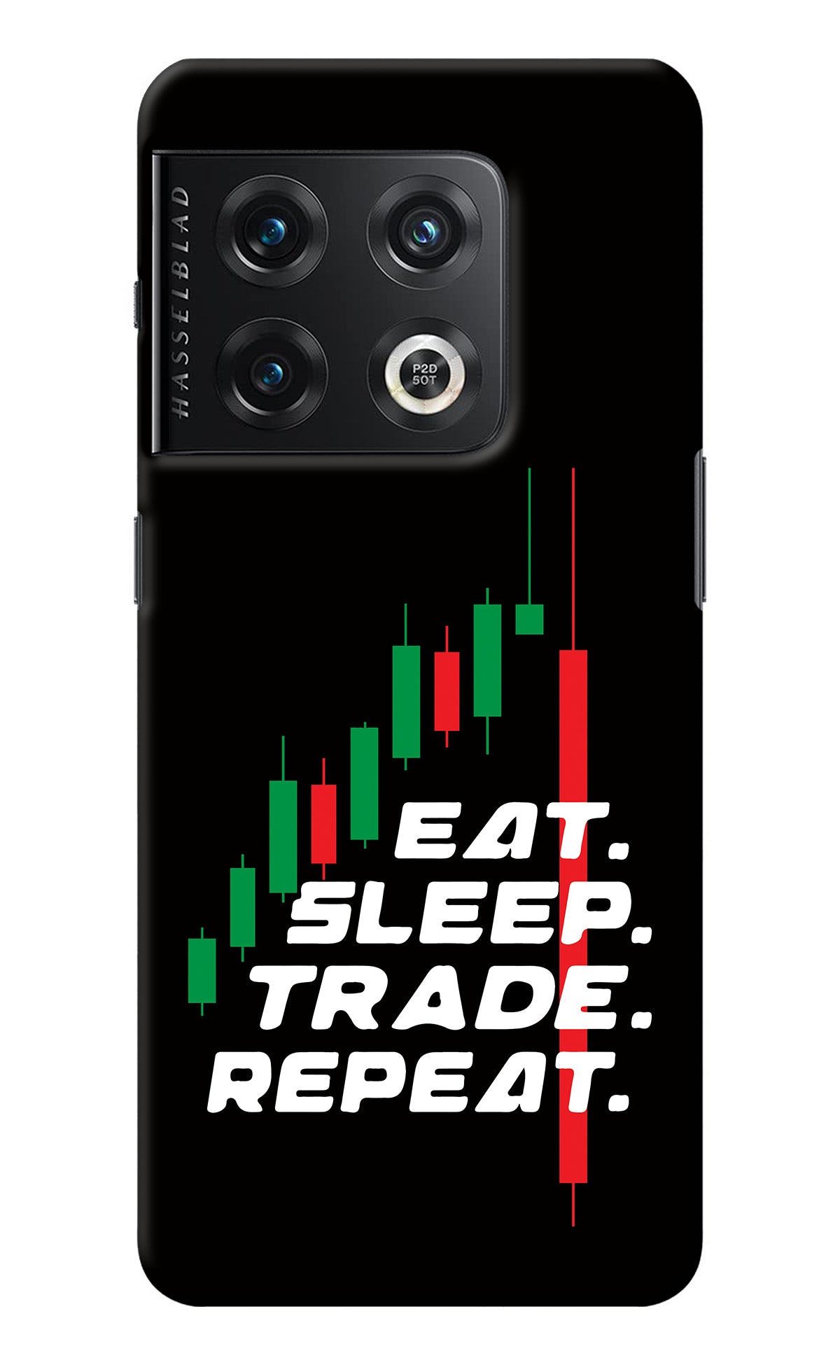 Eat Sleep Trade Repeat OnePlus 10 Pro 5G Back Cover