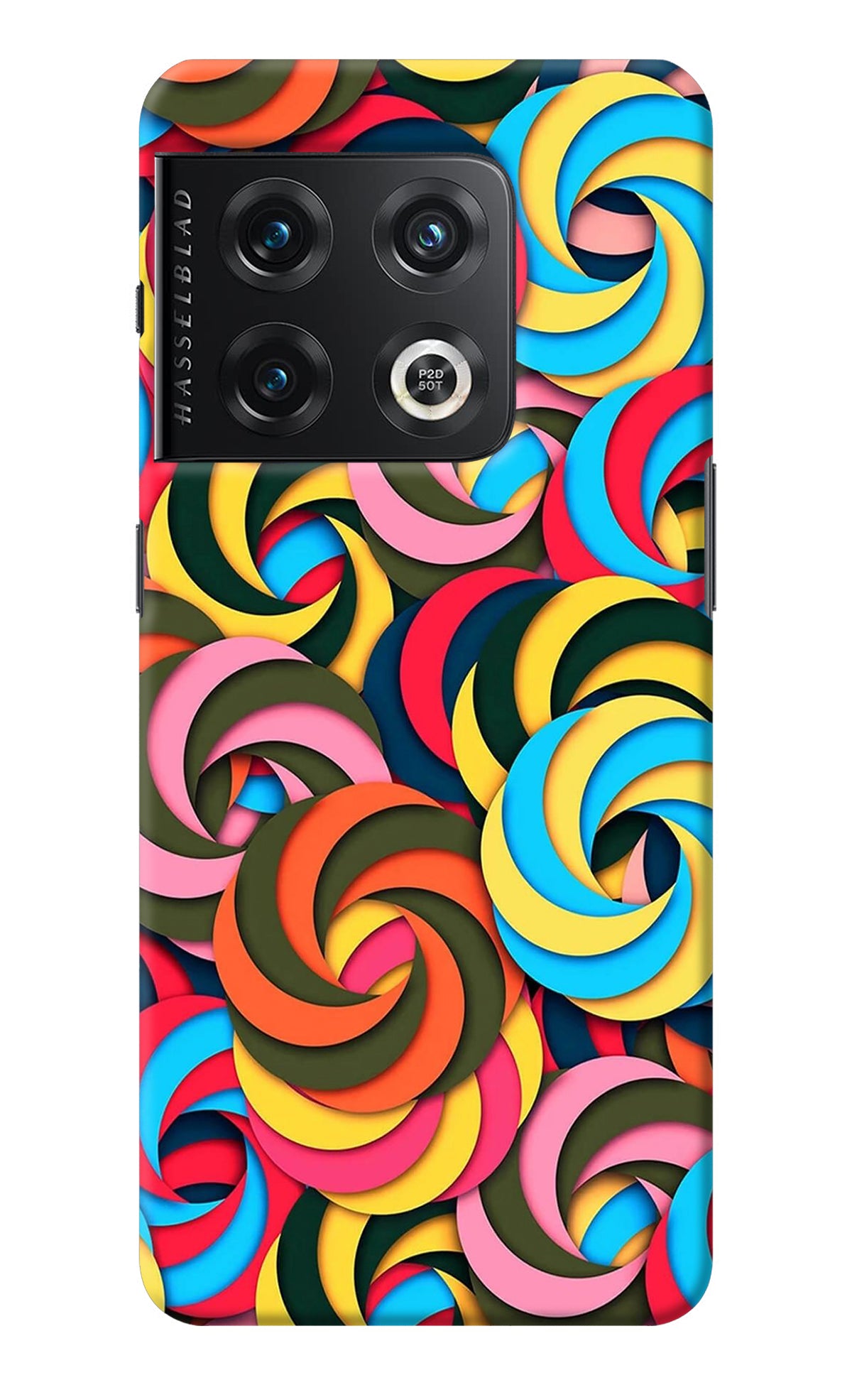 Spiral Pattern OnePlus 10 Pro 5G Back Cover