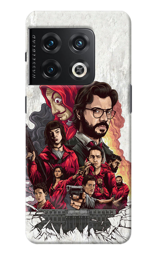 Money Heist Artwork OnePlus 10 Pro 5G Back Cover