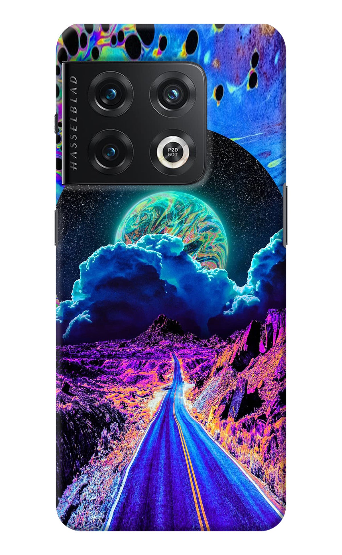 Psychedelic Painting OnePlus 10 Pro 5G Back Cover