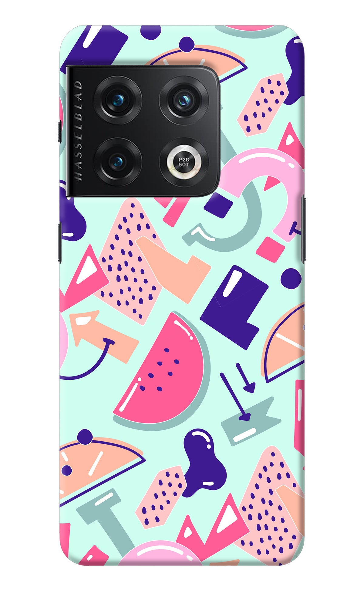 Doodle Pattern OnePlus 10 Pro 5G Back Cover