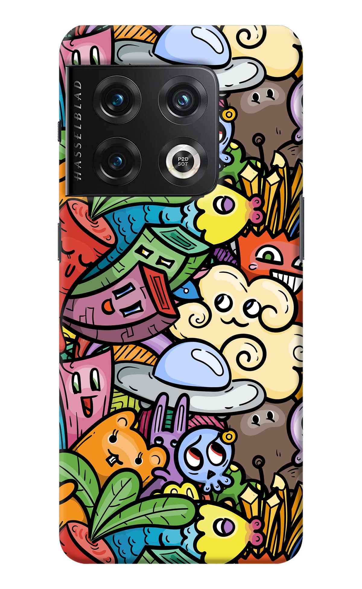 Veggie Doodle OnePlus 10 Pro 5G Back Cover