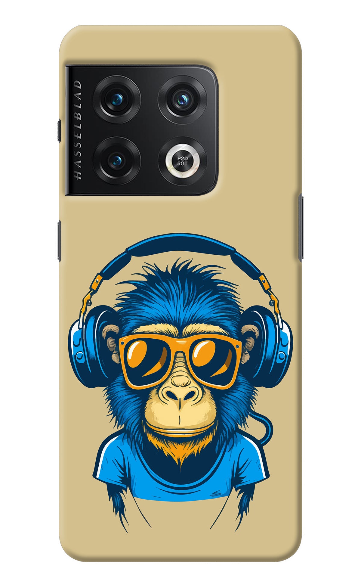 Monkey Headphone OnePlus 10 Pro 5G Back Cover
