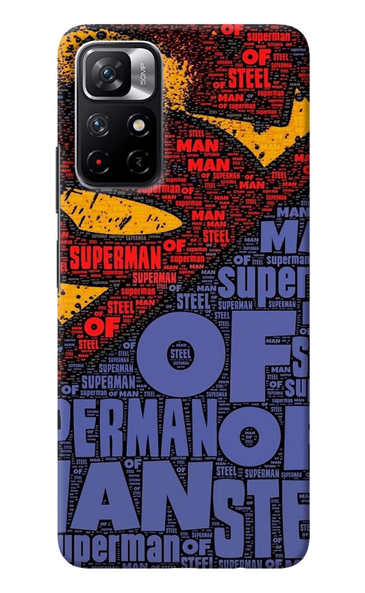 Superman Poco M4 Pro 5G Back Cover