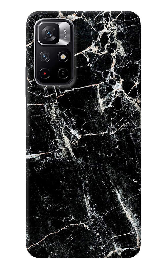Black Marble Texture Poco M4 Pro 5G Back Cover