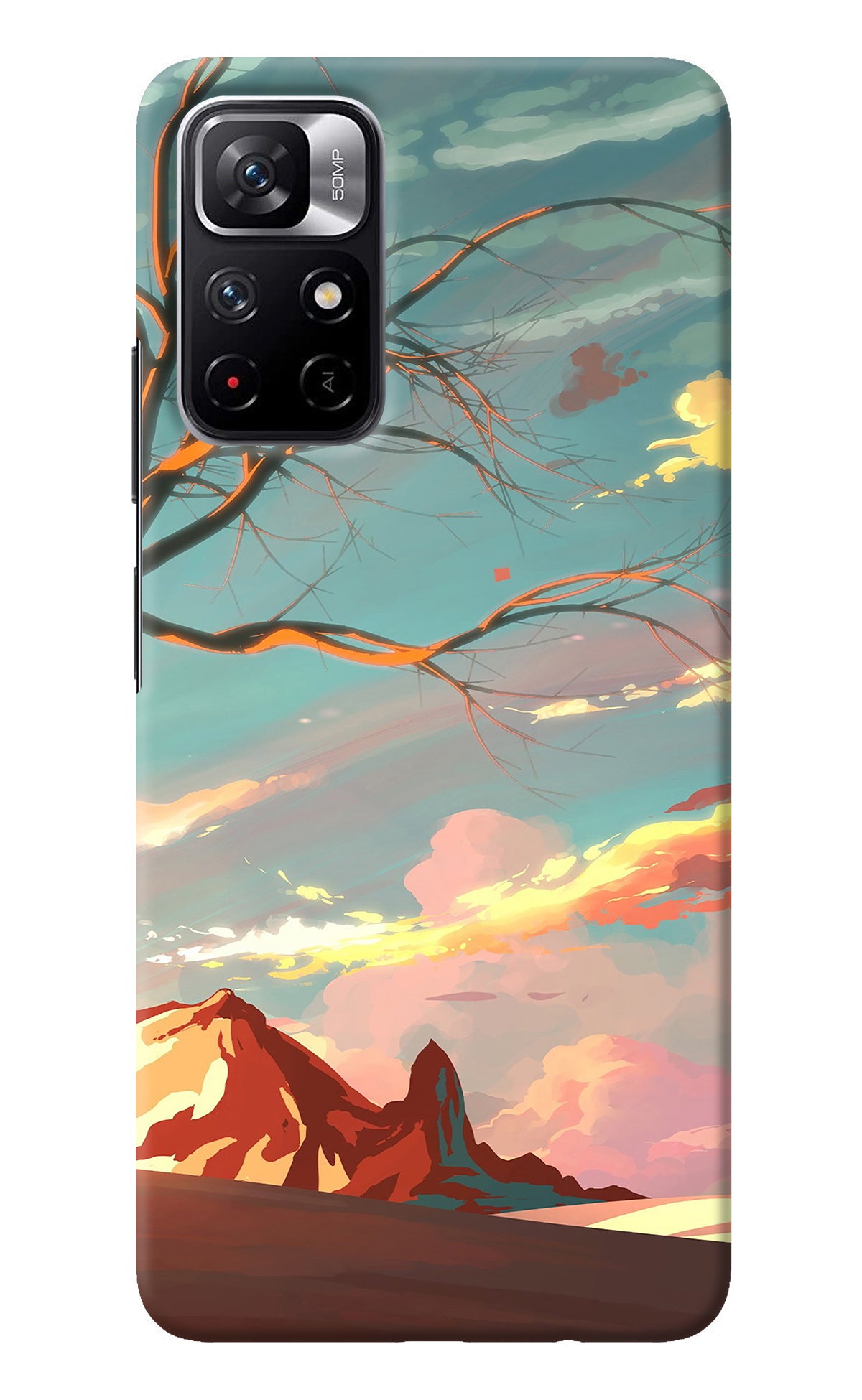 Scenery Poco M4 Pro 5G Back Cover