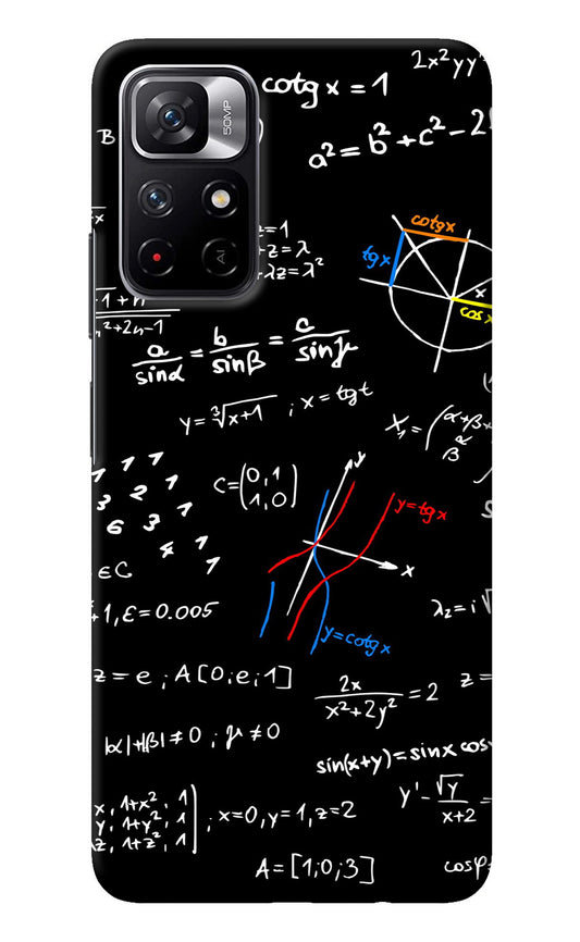 Mathematics Formula Poco M4 Pro 5G Back Cover