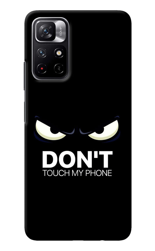 Don'T Touch My Phone Poco M4 Pro 5G Back Cover