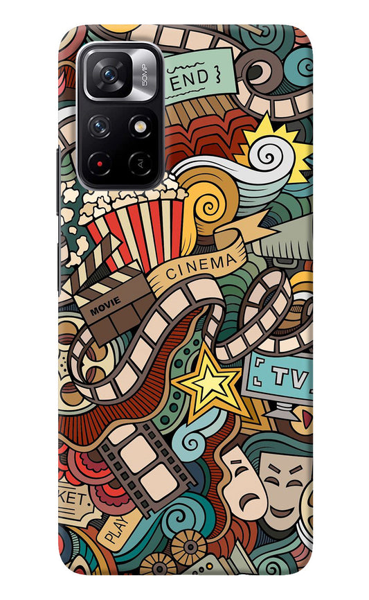 Cinema Abstract Poco M4 Pro 5G Back Cover