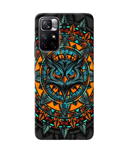 Angry Owl Art Poco M4 Pro 5G Back Cover