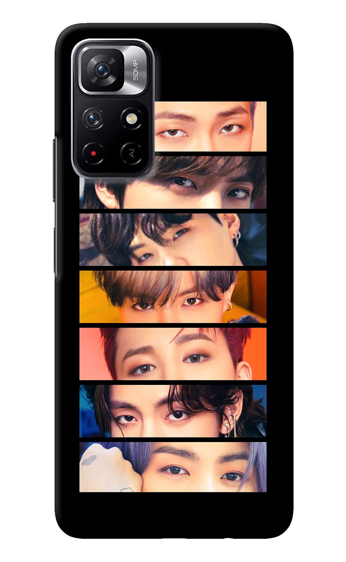 BTS Eyes Poco M4 Pro 5G Back Cover