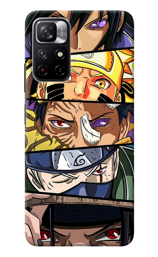 Naruto Character Poco M4 Pro 5G Back Cover