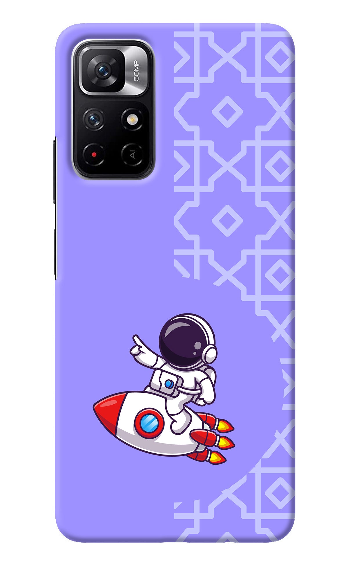 Cute Astronaut Poco M4 Pro 5G Back Cover