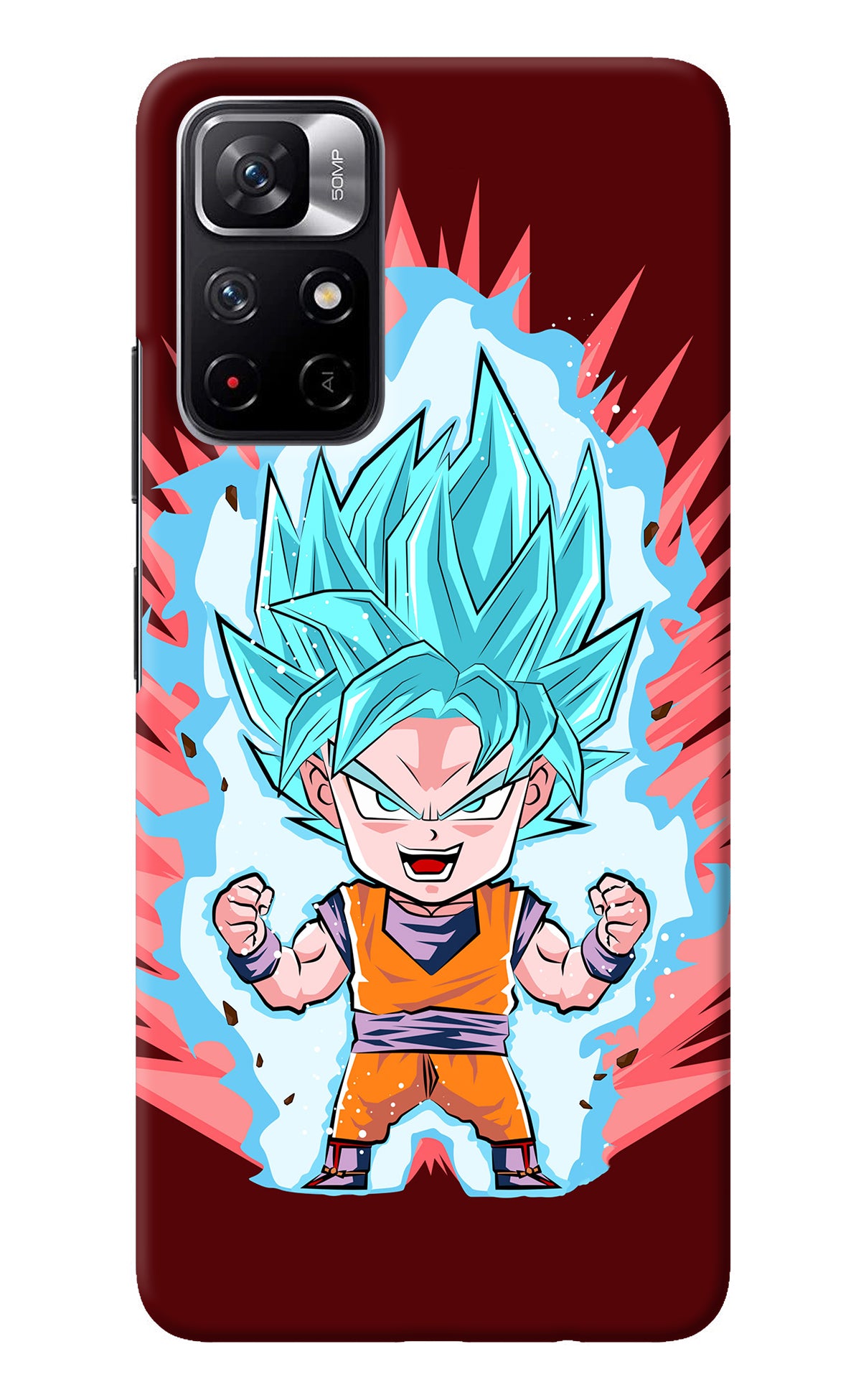 Goku Little Poco M4 Pro 5G Back Cover