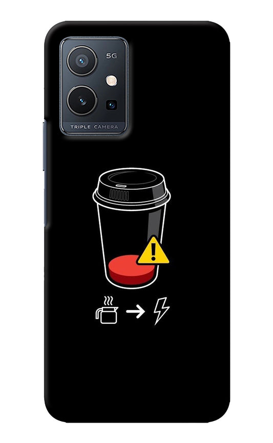 Coffee IQOO Z6 5G (not 44W) Back Cover