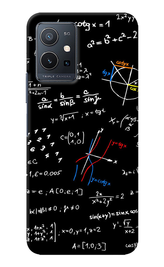 Mathematics Formula IQOO Z6 5G (not 44W) Back Cover