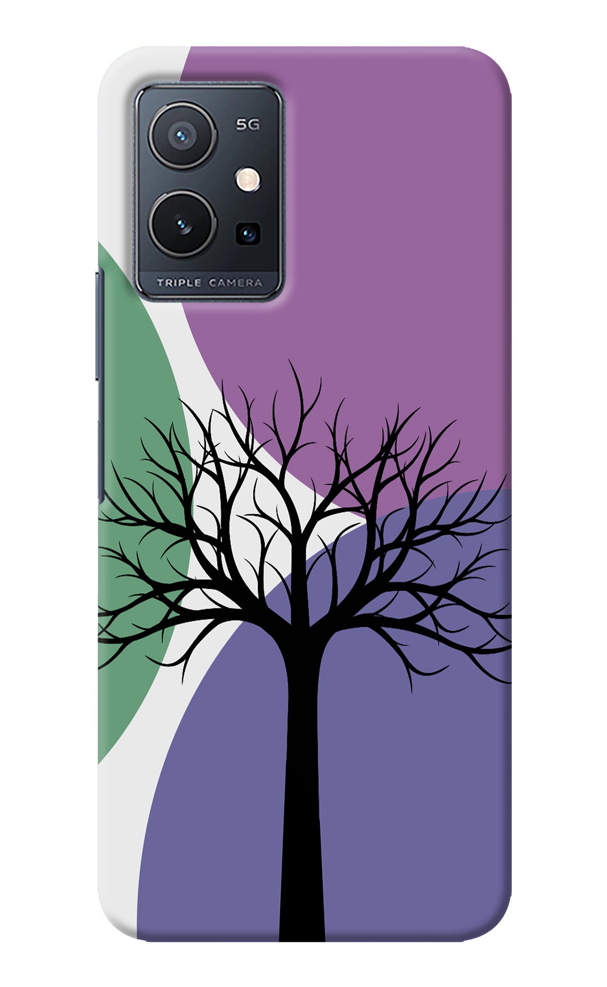 Tree Art IQOO Z6 5G (not 44W) Back Cover