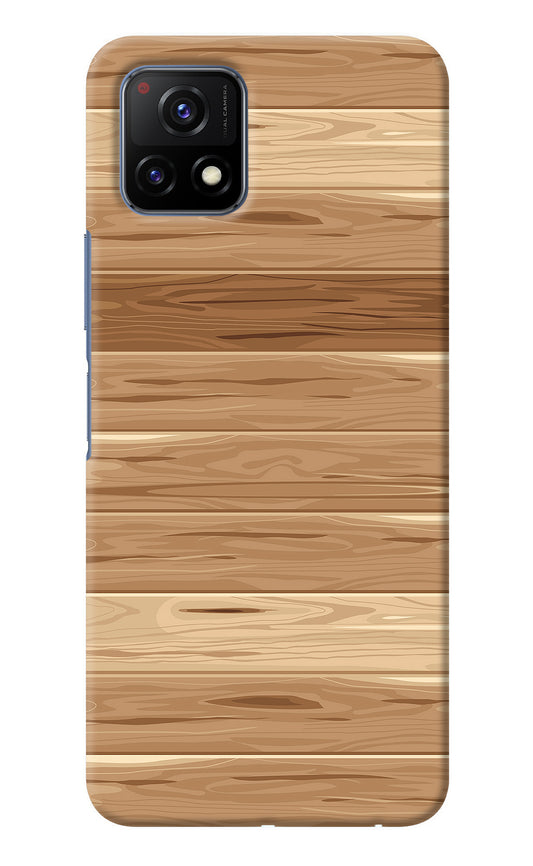 Wooden Vector Vivo Y72 5G Back Cover