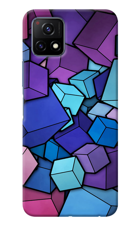 Cubic Abstract Vivo Y72 5G Back Cover