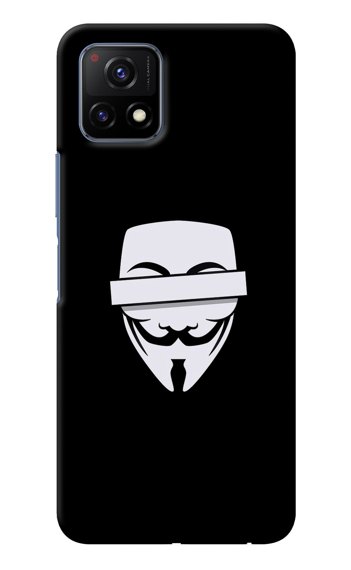 Anonymous Face Vivo Y72 5G Back Cover