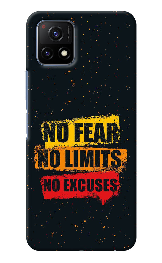 No Fear No Limits No Excuse Vivo Y72 5G Back Cover