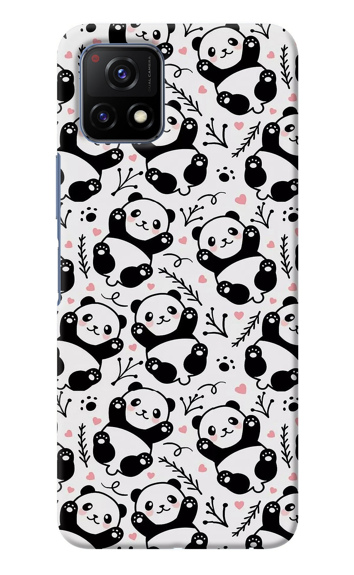 Cute Panda Vivo Y72 5G Back Cover