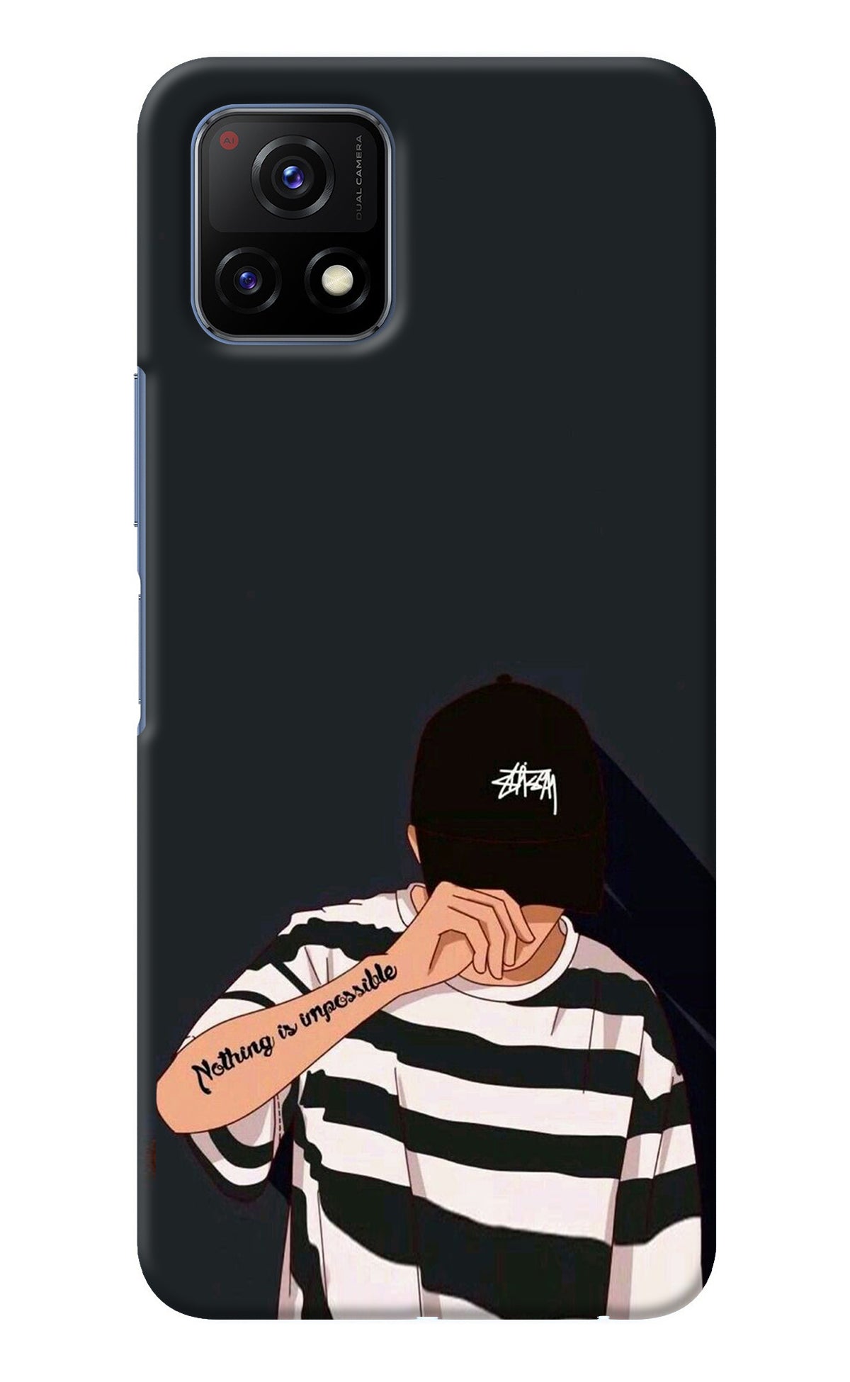 Aesthetic Boy Vivo Y72 5G Back Cover