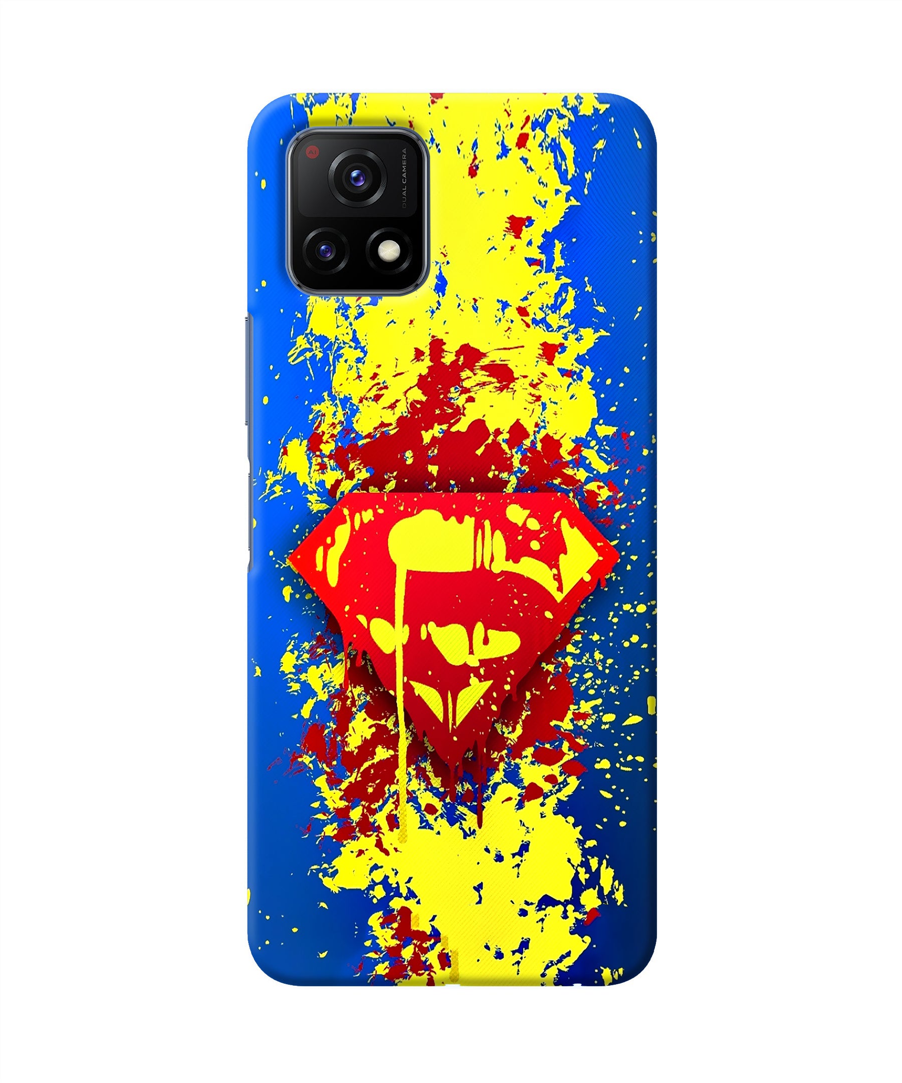 Superman logo Vivo Y72 5G Back Cover