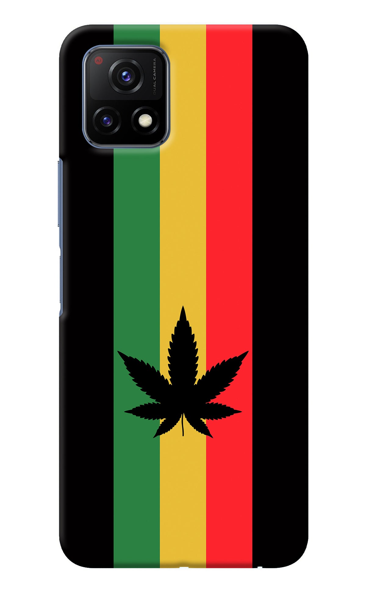 Weed Flag Vivo Y72 5G Back Cover