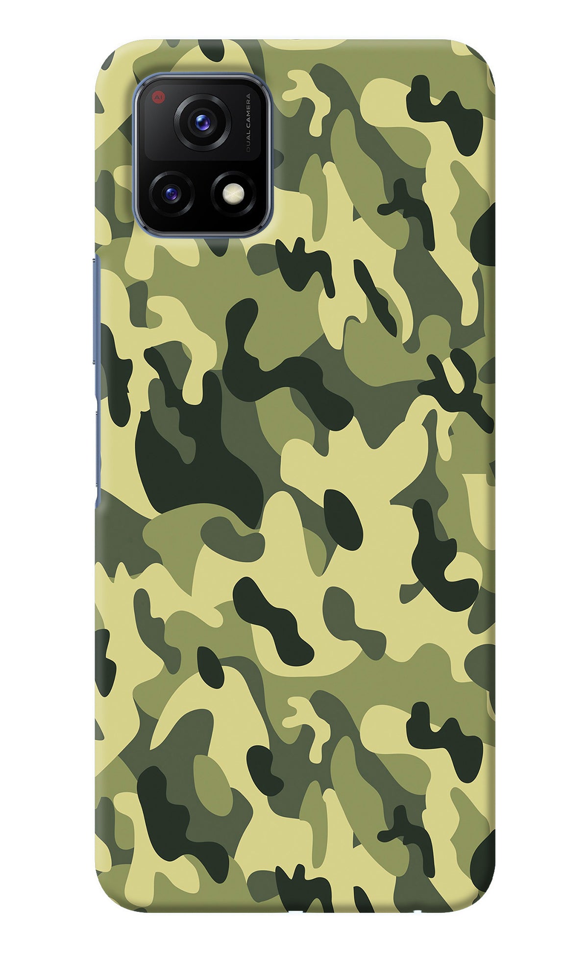 Camouflage Vivo Y72 5G Back Cover