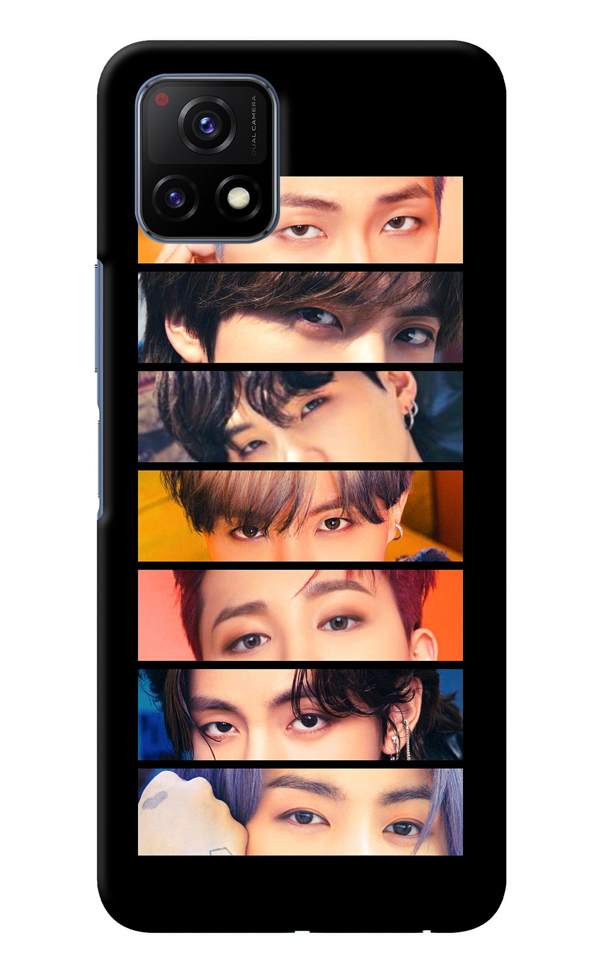 BTS Eyes Vivo Y72 5G Back Cover