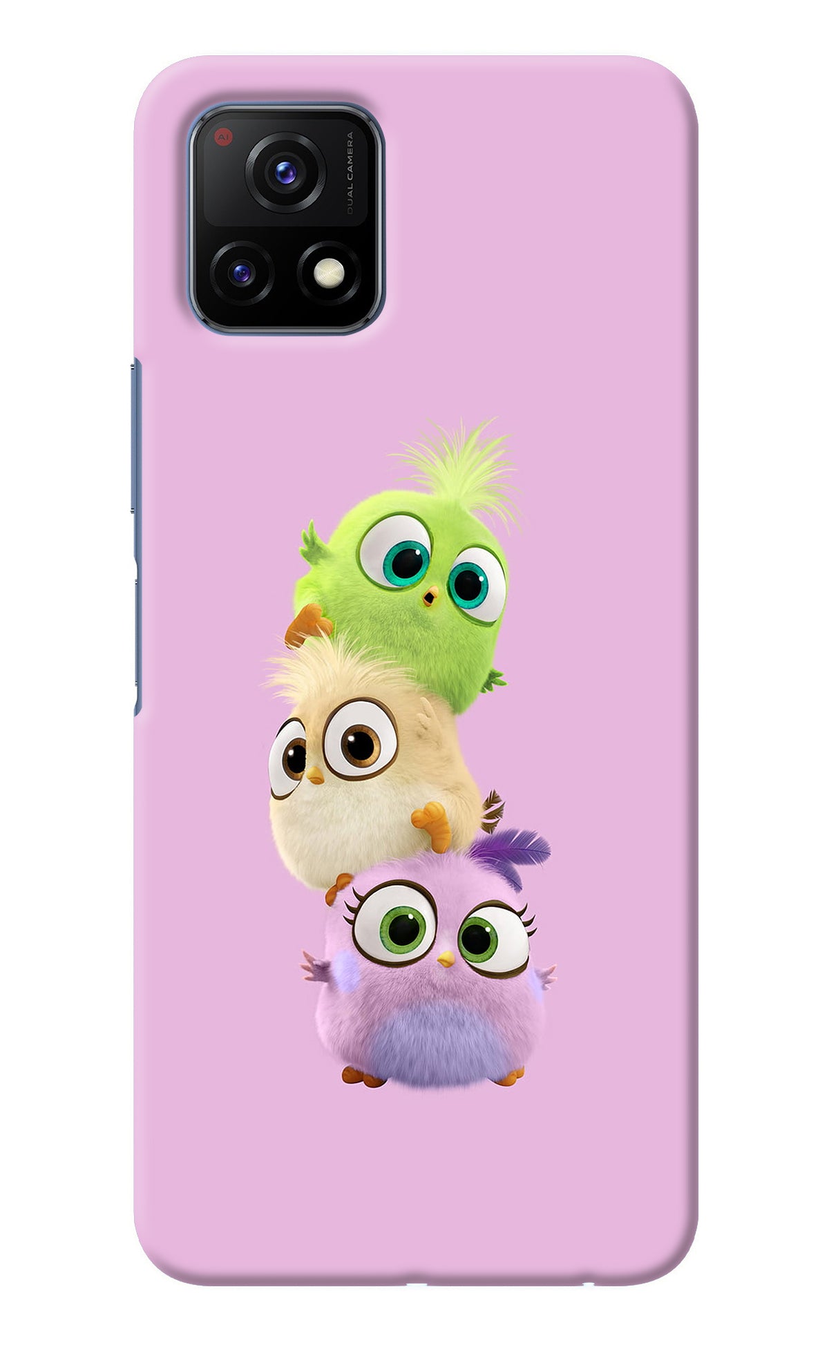 Cute Little Birds Vivo Y72 5G Back Cover