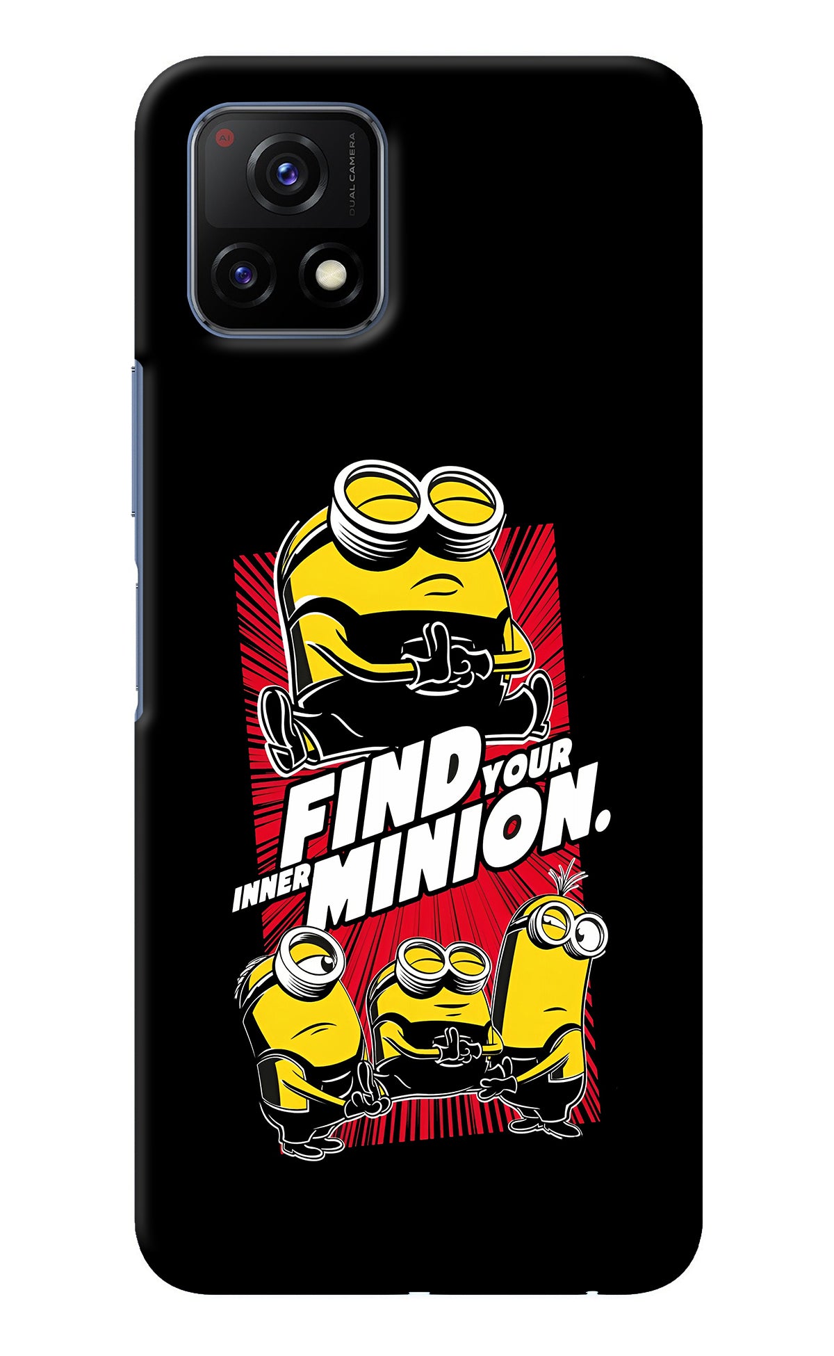 Find your inner Minion Vivo Y72 5G Back Cover