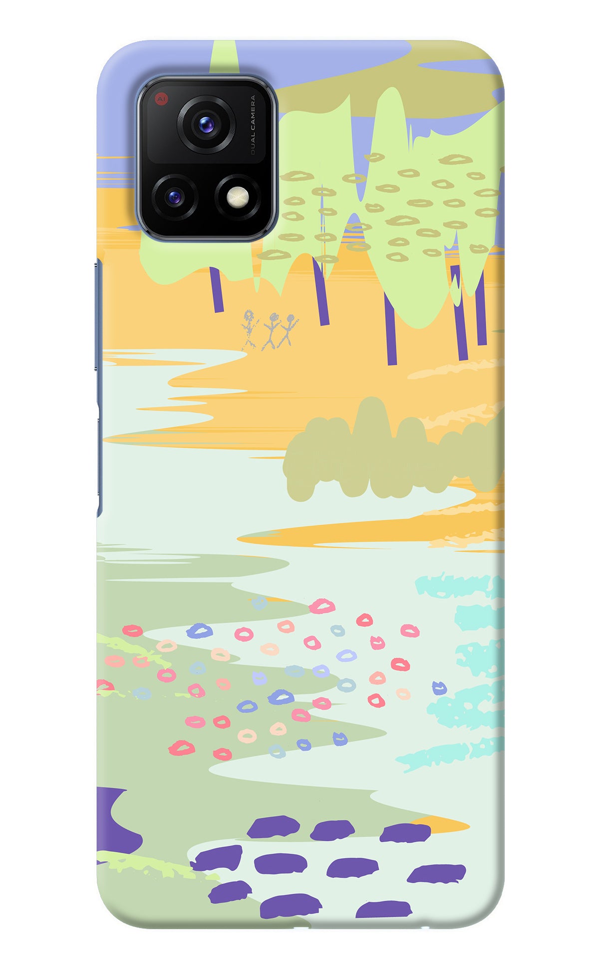 Scenery Vivo Y72 5G Back Cover