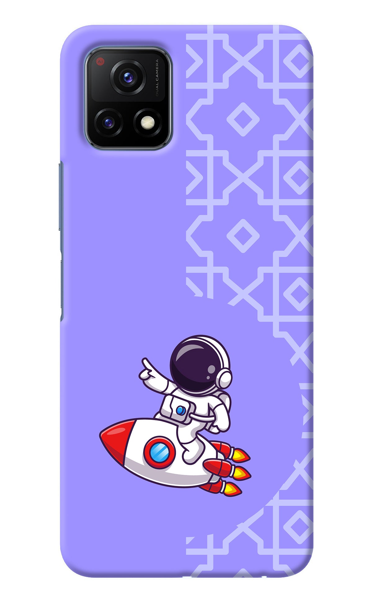 Cute Astronaut Vivo Y72 5G Back Cover